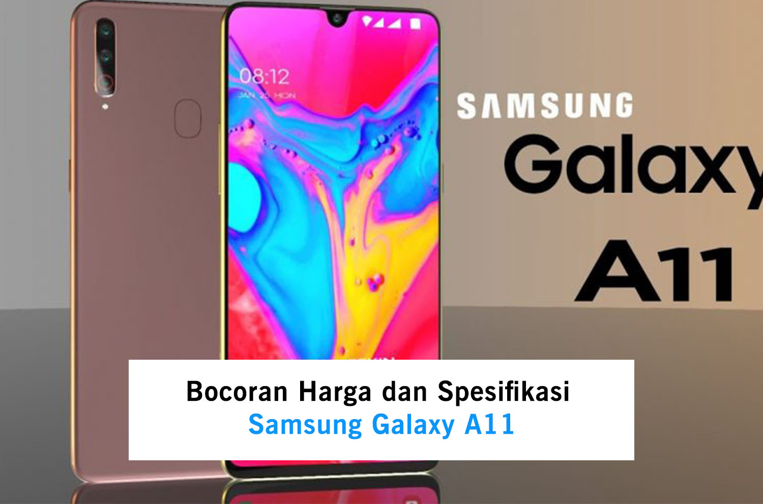 Harga Dan Spesifikasi Hp Samsung Galaxy A11